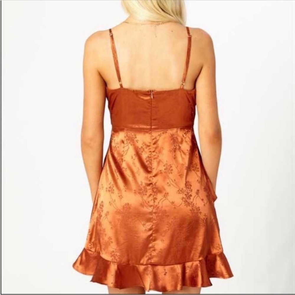Altar’d State Copper Dress size medium. - Picture 6 of 12